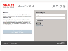 Tablet Screenshot of ideasonwork.com